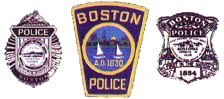 Boston Police Department Patch Logo Decal Emblem Crest Badge Insignia ...